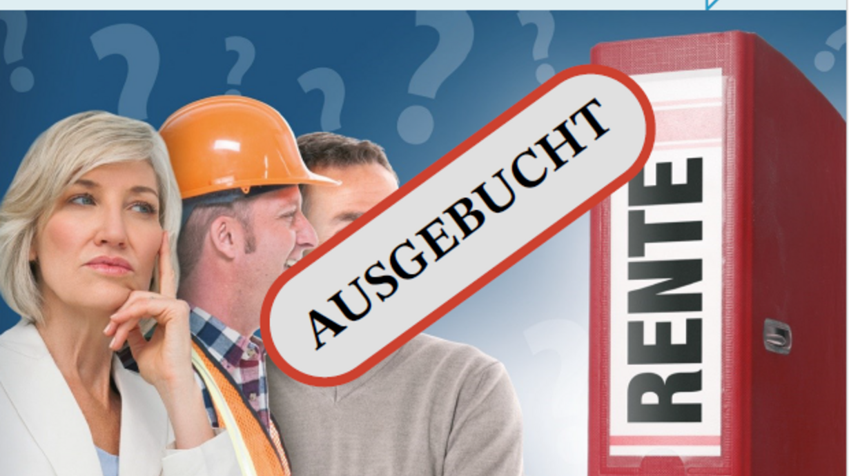 Informationsveranstaltung Rente - ausgebucht